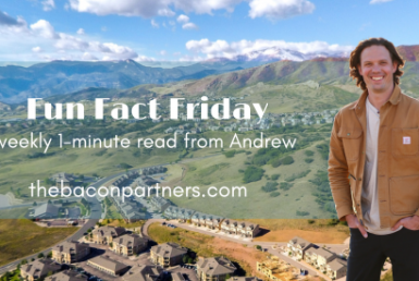 Fun Fact Friday with Andrew Bacon