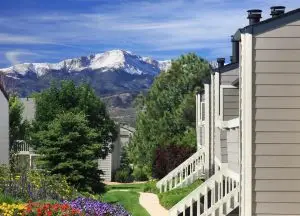 Apartments and rental homes in Colorado Springs with Pikes Peak mountain views